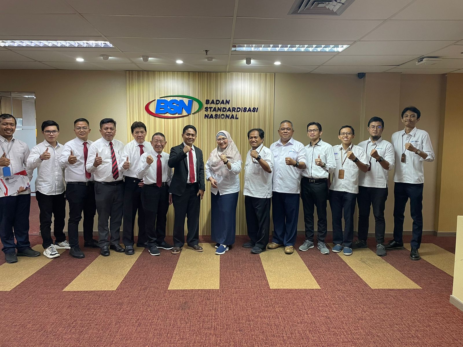 Discussion with Badan Standar Nasional (BSN)